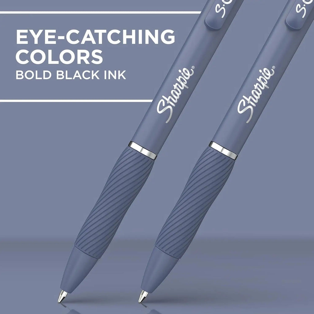 Smooth Gel Pens, Medium Point 0.7mm, Black Ink, 12 Count - Office & School Supplies