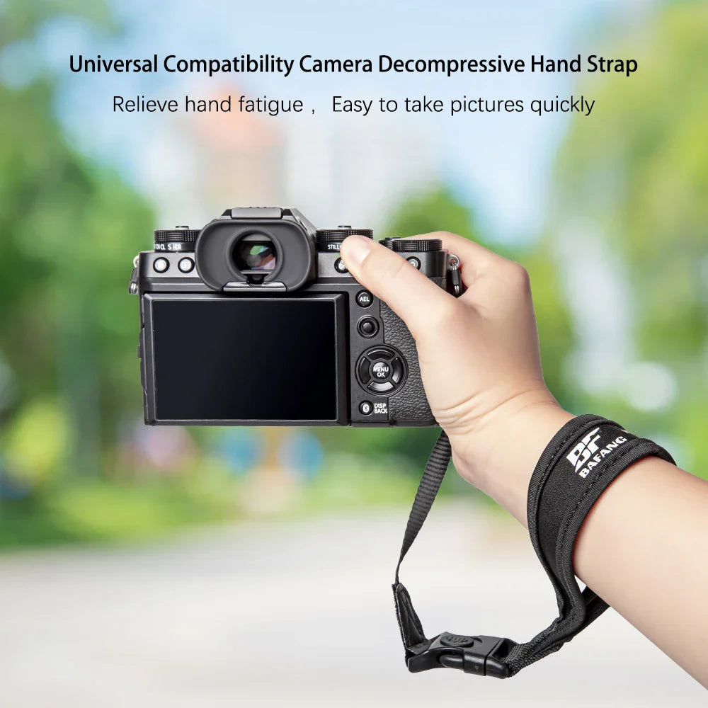 Camera Wristband Lightweight Camera Hand Strap Quick-ReleaseSecure Camera Sling Strap for Canon/Nikon/Sony Fujifilm DSLR Camera
