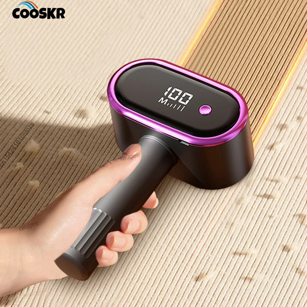 Lint Remover Double-Head Efficient Fuzz Removal USB Rechargeable Portable Sweater Hair Ball Lint Trimmer Clothes Fabric Shaver