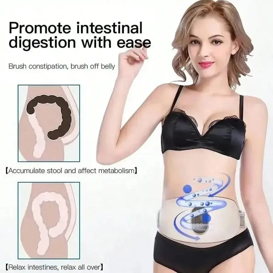 Revolutionary Fat Spinning Machine USB Plug Fiber Waist Belt Waist Fitness Massager Weight Loss and Body Shaping Instrument