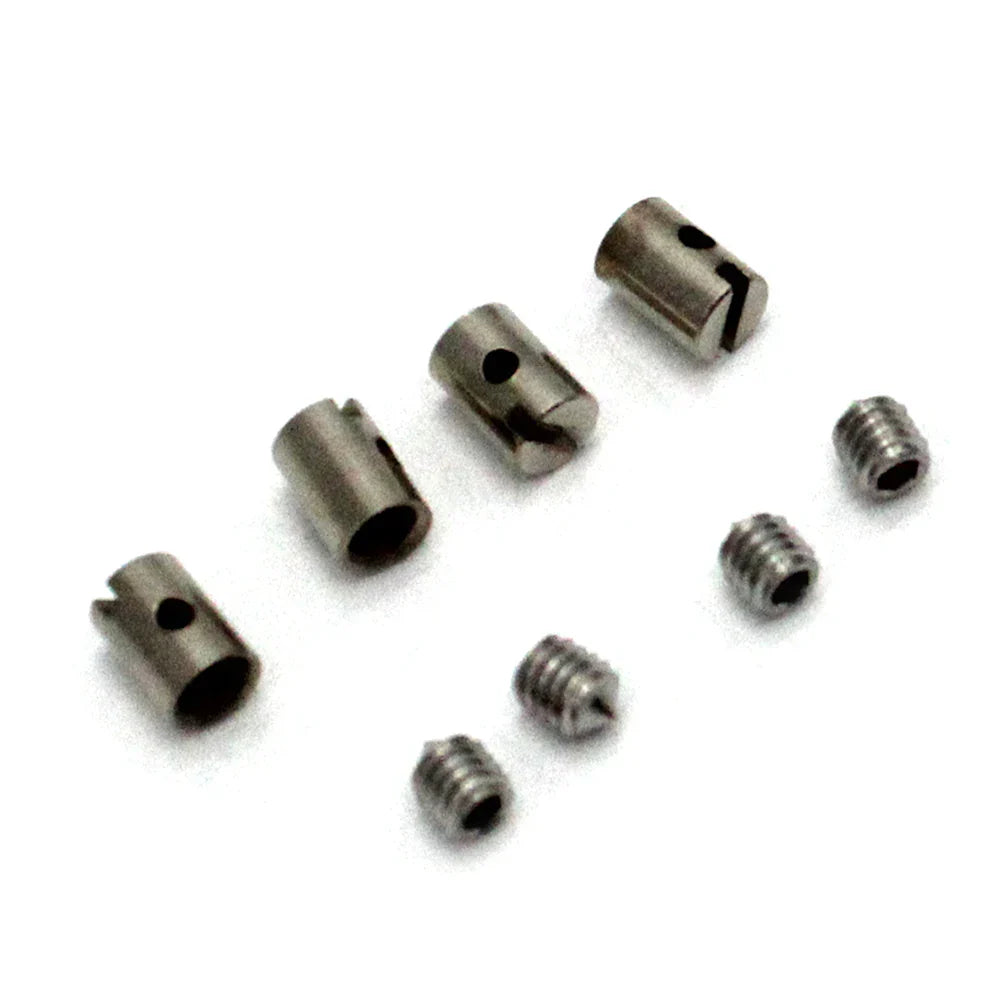 4 Sets Solderless Cable Nipples 5mm Throttle Choke for Motorcycle Scooter Quad Mower