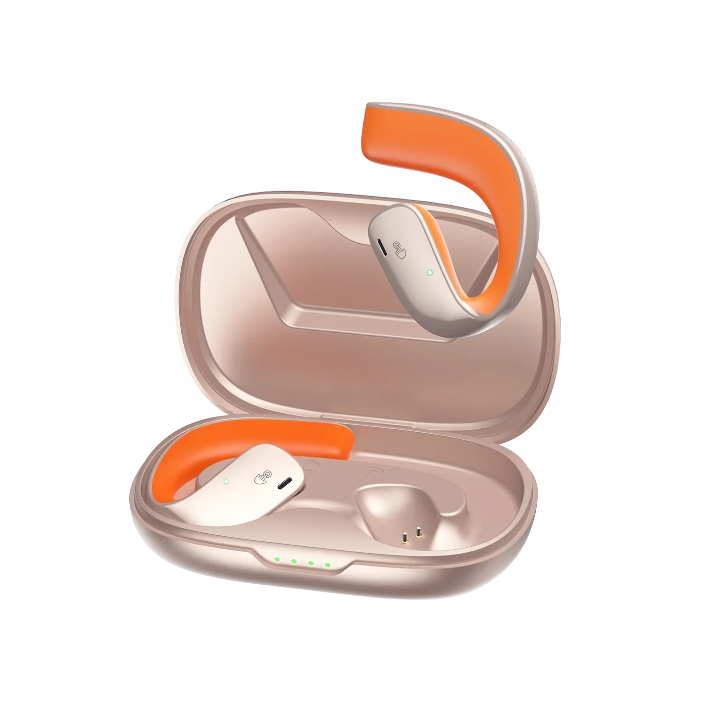 Black Shark T20 Wireless Earbuds, Bluetooth 5.3 IPX67 Waterproof Earphones, Over Ear Buds Stereo Deep Bass Headset with Earhooks