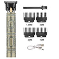 Professional Hair Cutting Machine Vintage T9 Hair Clipper Cutting Machine For Men Shaver Trimmer Rechargeable Carving Mark Razor