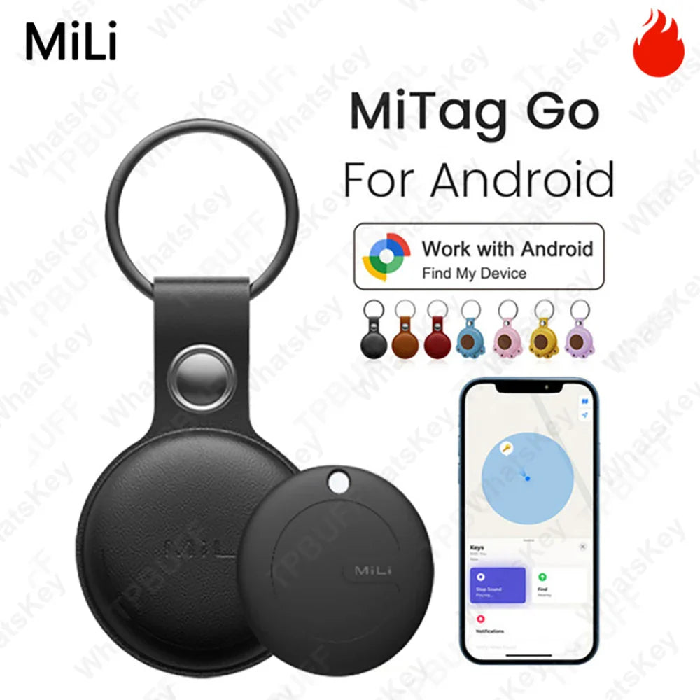MiLi Google Find My Gps Tracker Android Bluetooth Smart Activity Trackers Wearable Devices Android Airtag Waterproof Smart