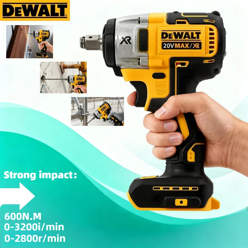 Dewalt DCF880 Cordless Impact Wrench 20V 2300RPM Rechargeable  Electric Lithium Battery Wrench  Power Tools(no battery)