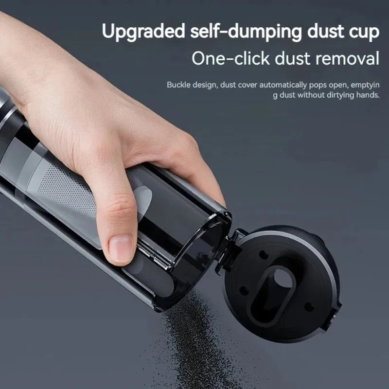 17000PA Car Vacuum Cleaner with Brushless Motor Handheld Vacuum Portable Cordless Compressed Air Duster for Car Home Office Pet