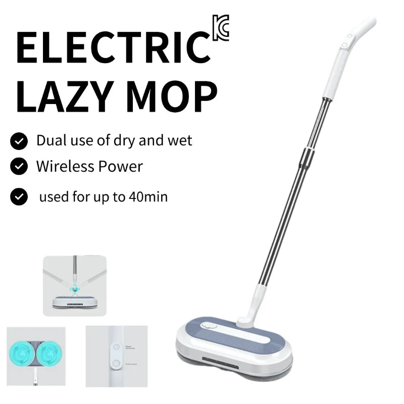 1 electric mop vacuum cleaner, Easy To Operate, Suitable For Home Dormitory Office And Other Use