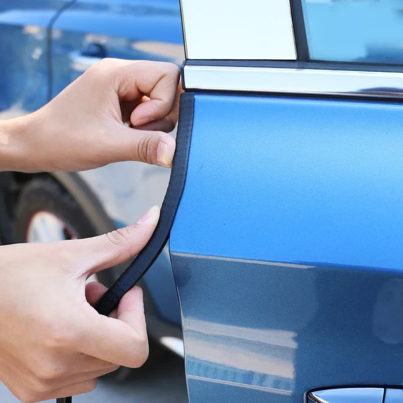 Car Door Protector Edge Scratch Strip Guard Trim Automobile Door Noise reduction Anti Collision Protection With Steel Carstyling