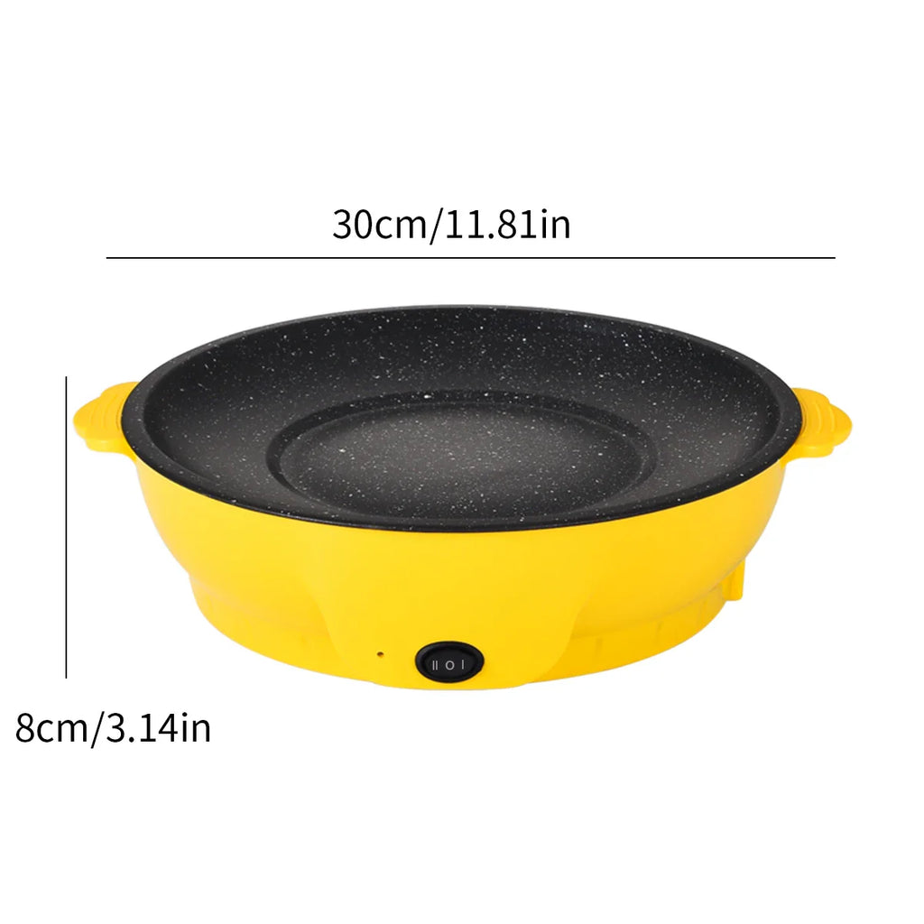 220V Multifunctional Electric Baking Tray Koekenpan Niet-Plakkerige Grill Geroosterde Pan Fornuis Barbecue Keuken Tool