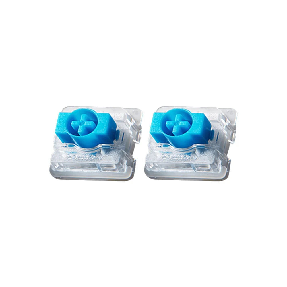 Fashion Solid Color Cross Keycap High Transparency Short Tripod Shaft For Free Accessories