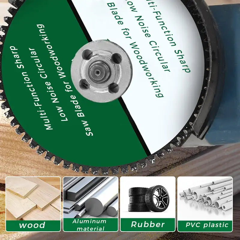 Sharp Low Noise Circular Saw Blade For Woodworking Multi-Function Plastic Metal Wood Angle Grinder Cutting Disc 110mm