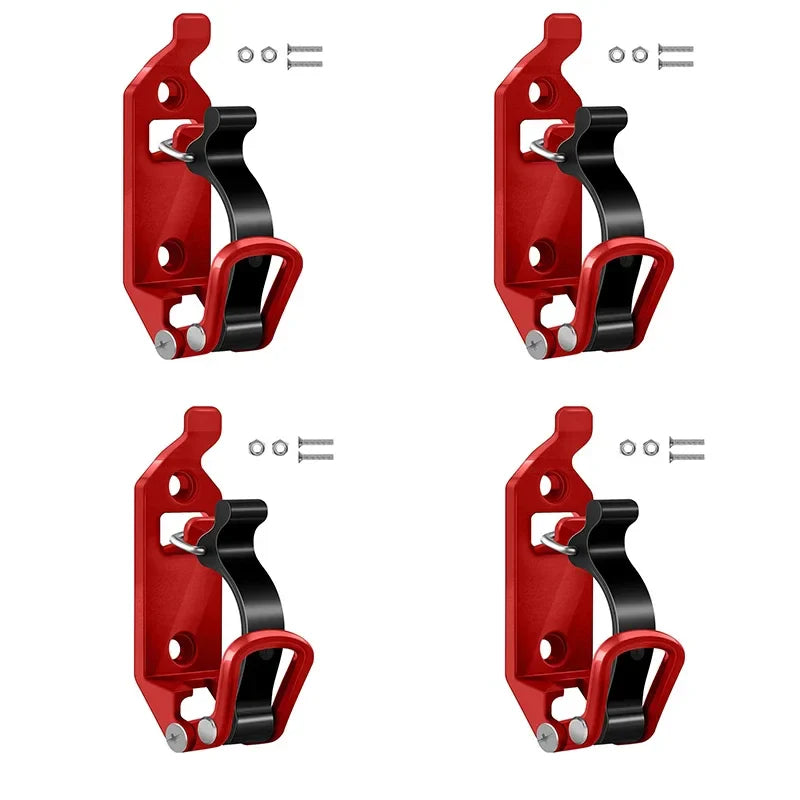 2/4PCS Shovel Holder Car Luggage Rack Holder Tool Quick Release Clamp Shovel Ax Wall Mount Bracket for Car Trailer RV Boat