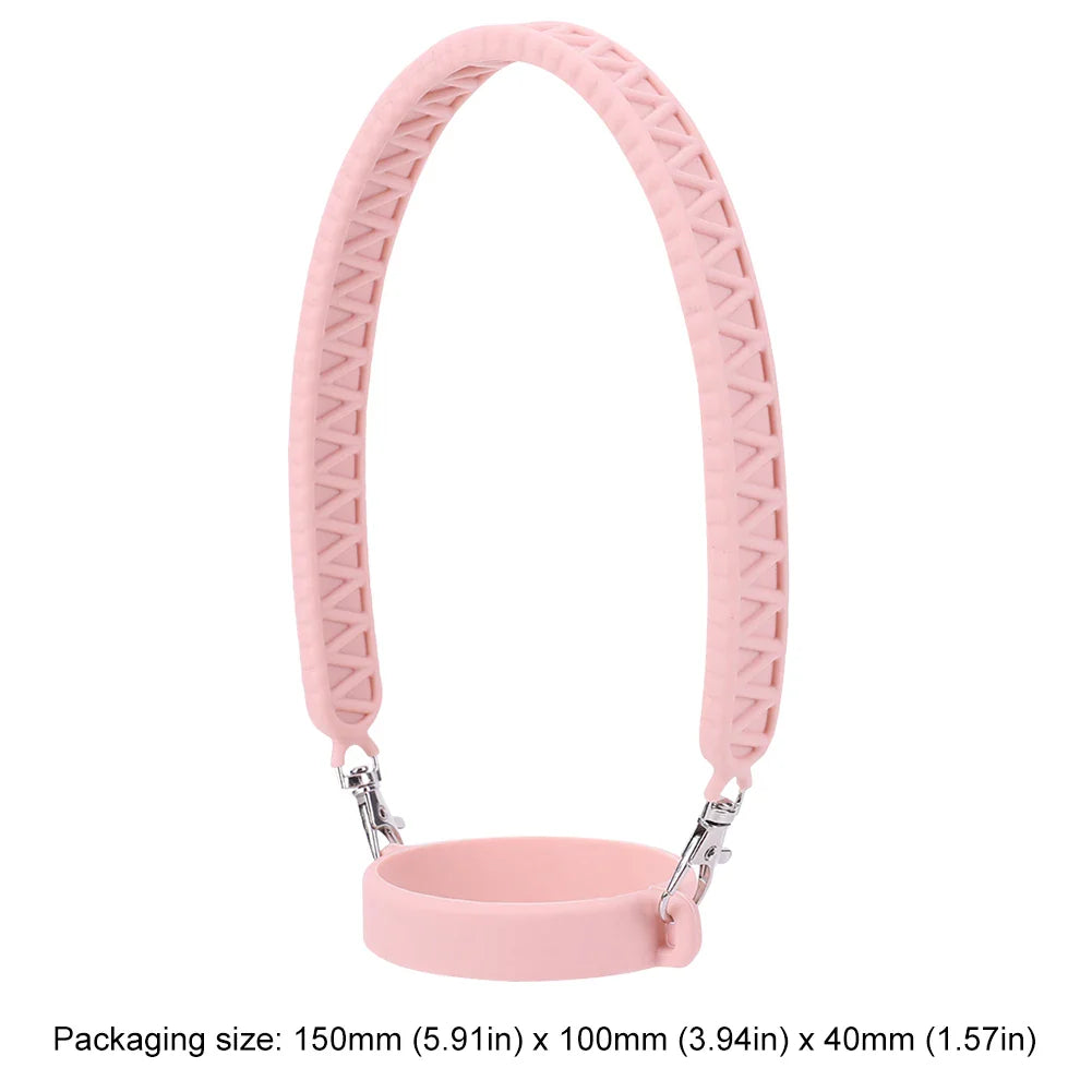 40oz Neoprene Water Bottle Carrier Bag For Stanley Quencher Cup Sleeve with Adjustable Shoulder Strap Water Bottle Holder Pouch