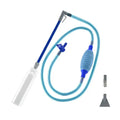 Aquarium Vacuum Cleaner Siphon Pump Gravel Filter & Flow Control Manual Aquarium Water Changer Fish Tank Air Pump Cleaning Tools