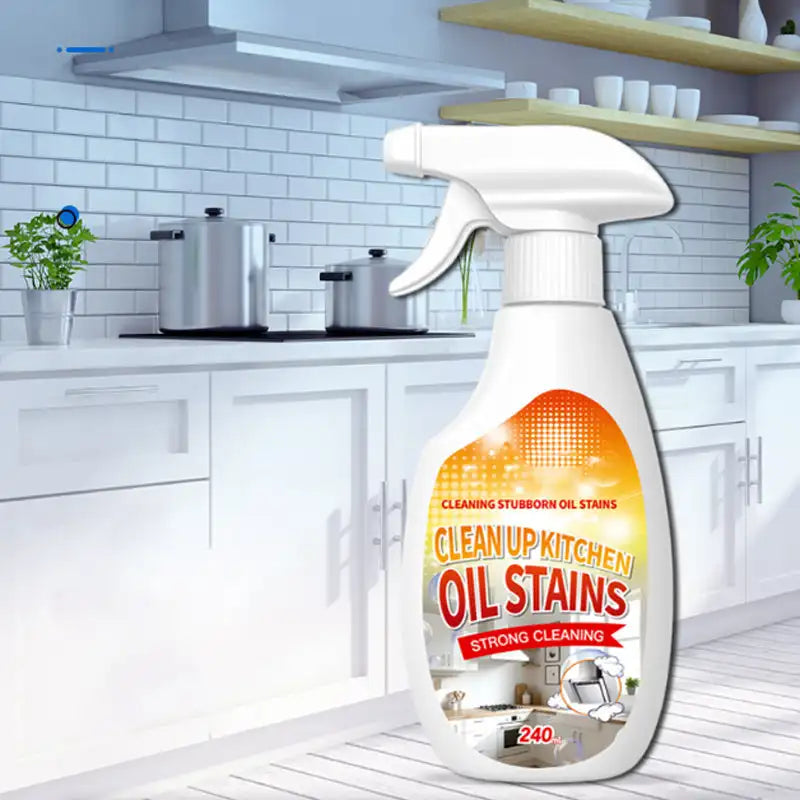 Heavy-duty Grease Cleaner Mild Formula&Fast Breakdown Strong Cleaning Clean Up Kitchen Oil Stain Cleaner for Range Hoods Stoves