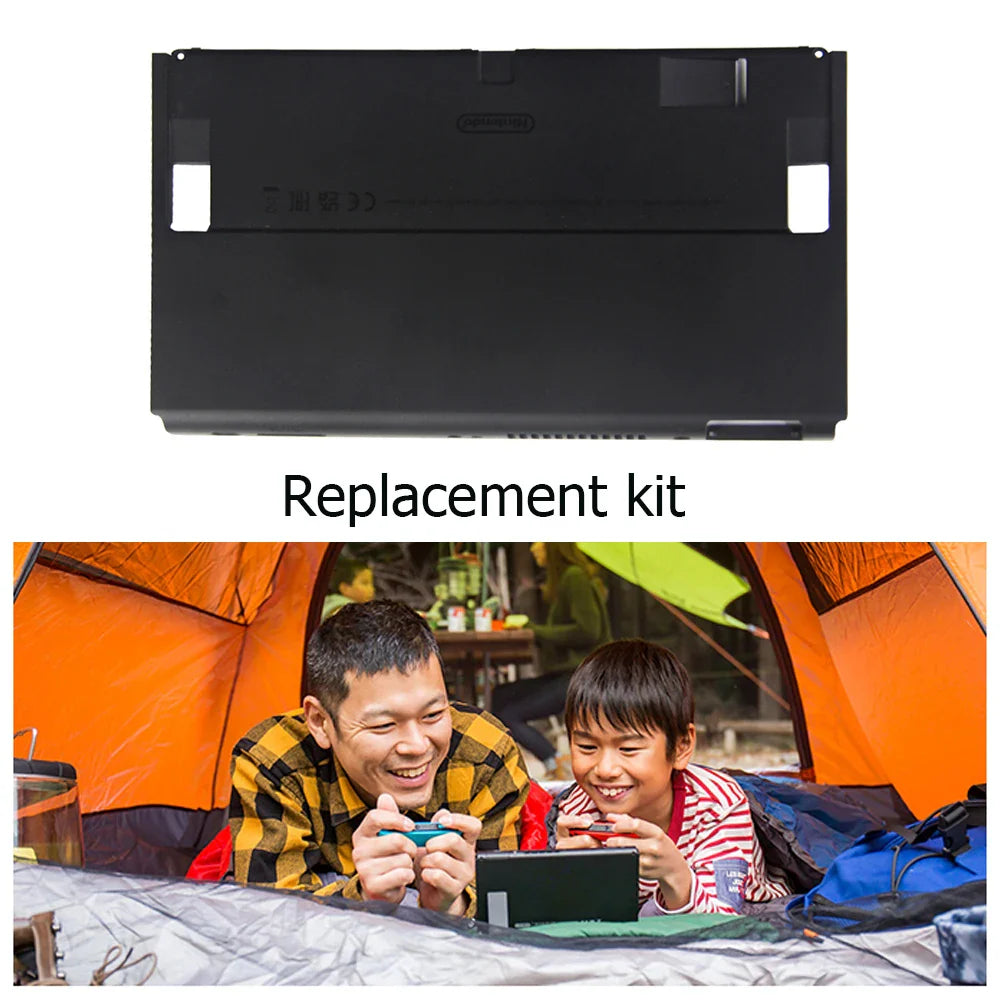 Faceplate for Switch OLED Housing Shell Backplate Cover Kits ABS Replacement Bottom Housing Shell Case Repair Parts Back Cover