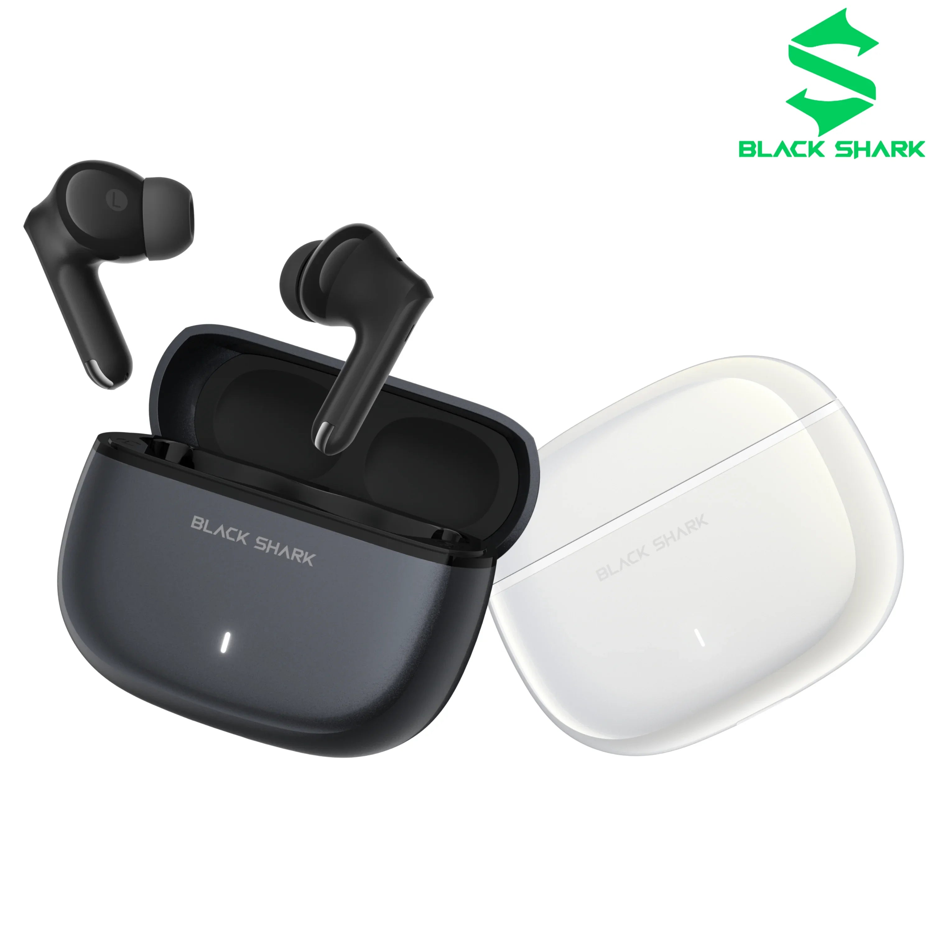 Black Shark T23 Wireless Earphones Bluetooth 5.4 TWS Earbuds 40h Playback ENC Call Smart Touch Control Hi-Fi Audio Powerful Bass
