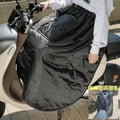 Winter Motorcycle Apron Waterproof Knee Pad Warm Blanket Windproof Quilt Plus Velvet Thickened Windproof Skirt Warm Knee Cover