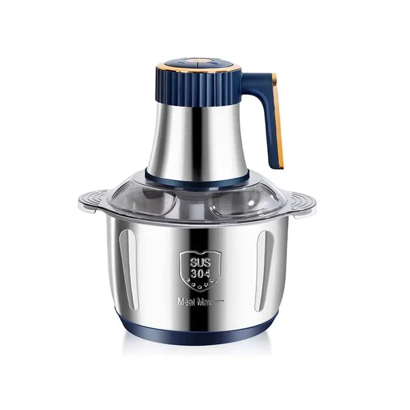 20226 Electric Meat Grinders 5L Food Crusher Stainless Steel Multifunctional Vegetable Slicer Processor Chopper Kitchen Blenders