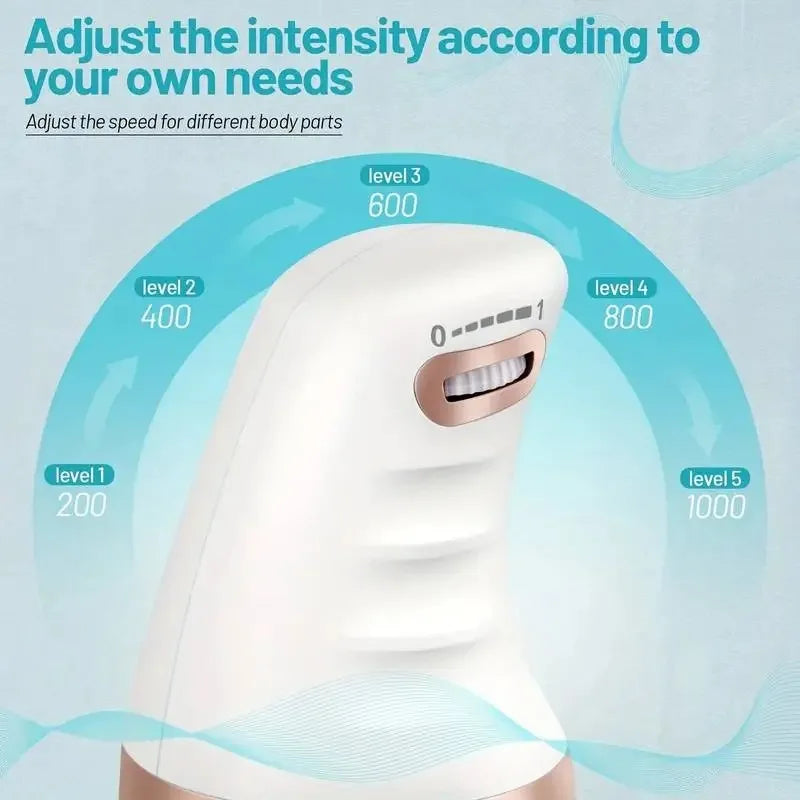 Electric Cellulite Massager Body Sculpting 360 Degree Machine Fat Burner Slimming Weight Loss Skin Lifting Beauty Care Device