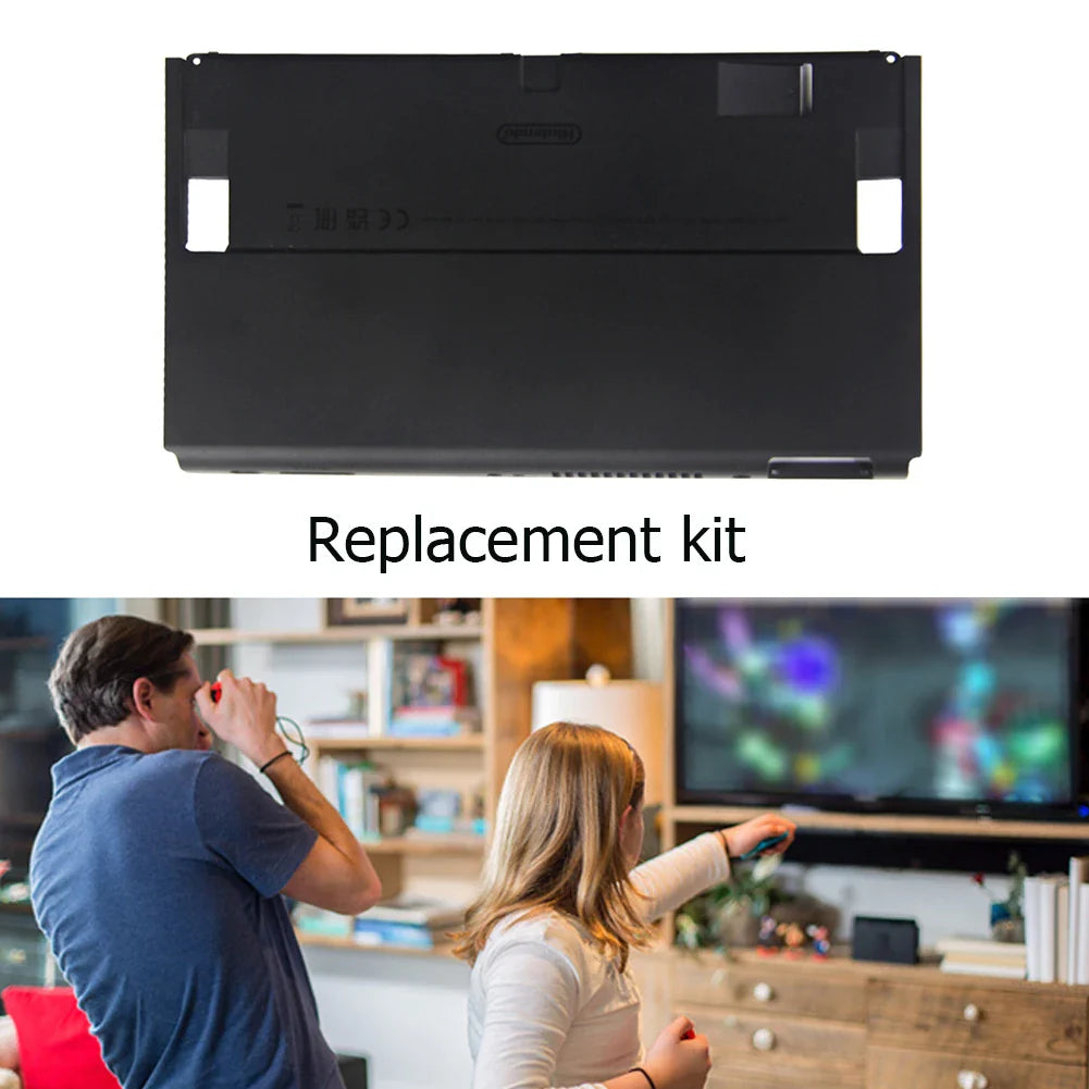 Faceplate for Switch OLED Housing Shell Backplate Cover Kits ABS Replacement Bottom Housing Shell Case Repair Parts Back Cover