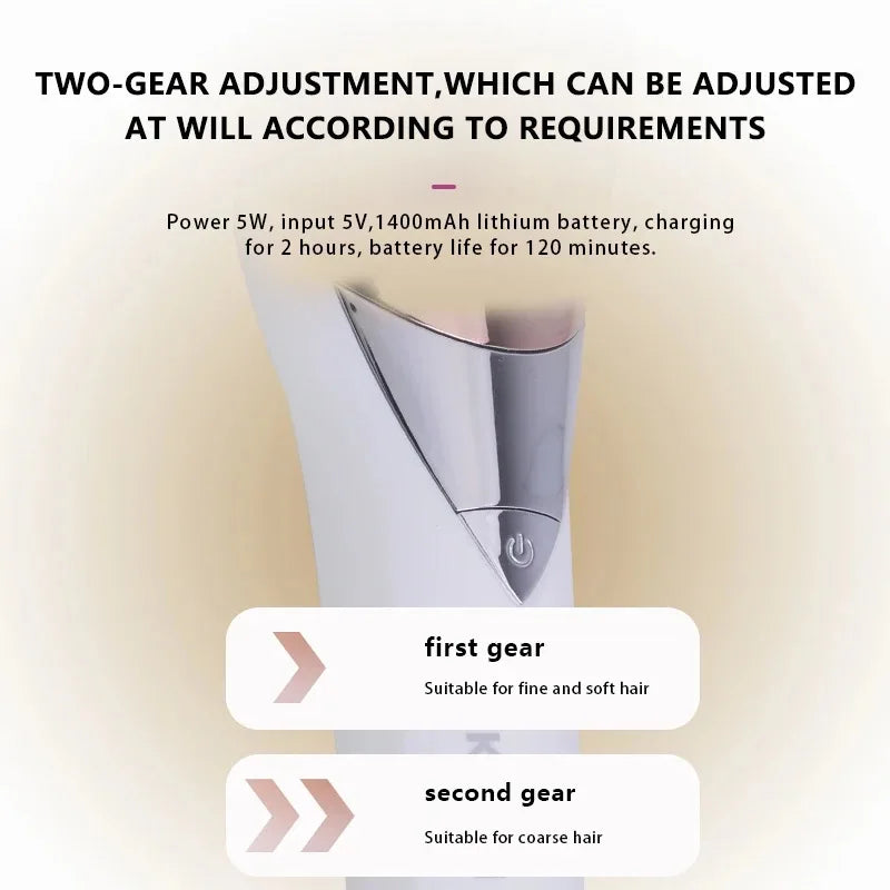 Kemei Bikini Armpit Hair Trimmer Pedicure Electric Razors Body Exfoliator 6 in 1 Epilator Pubic Hair Removal Shaver for Women
