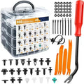800pcs Car Plastic Retainer Clips Kit 680pcs Auto Fender Push Pin Rivet Door Trim Panel Car Fastener Clip Mixed Set Amagi