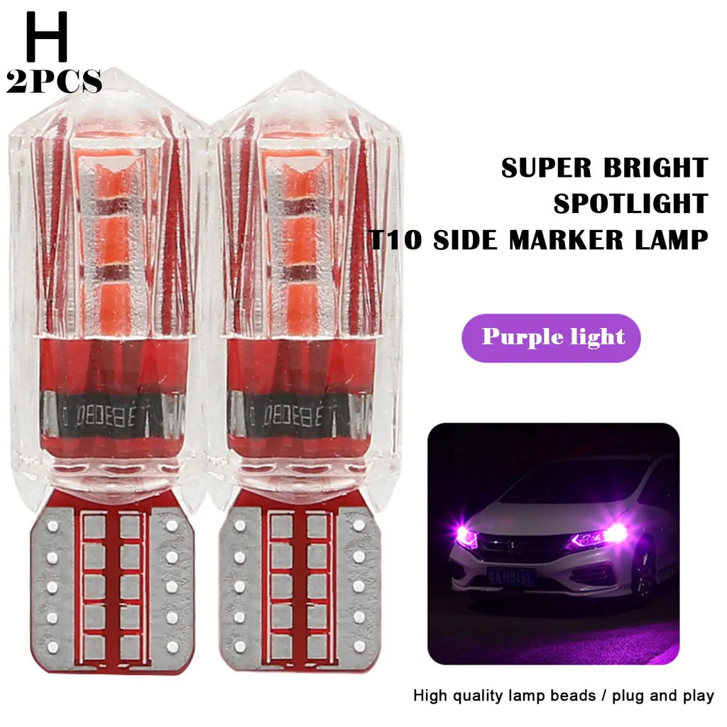 Width Light Modified Car Led Lens Bulb T10 Small Light Super Bright Car Exterior Lights Running Lights General Wholesale H11 H7