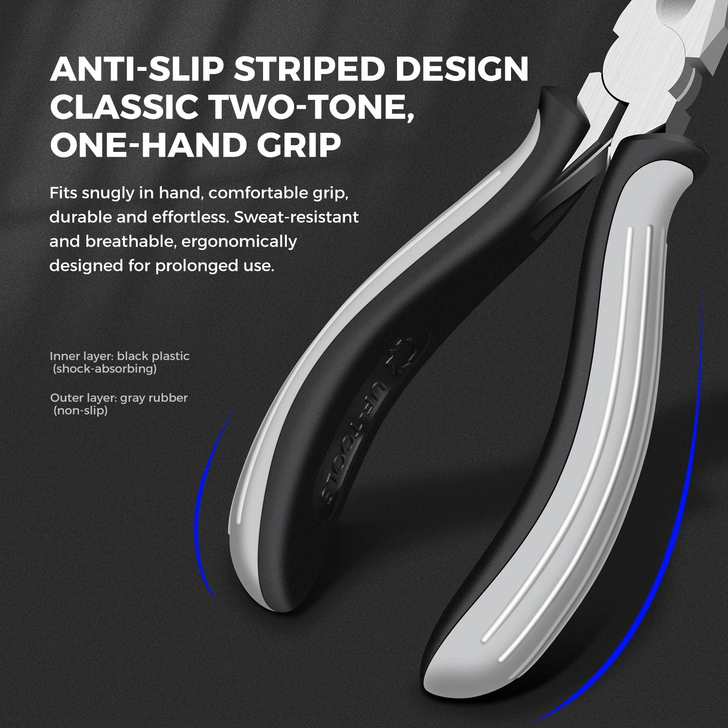 Pliers Tool Set Mini Pliers Repair Tool Bag Long Nose Flat Nose Bent Nose Combination Pliers Universal Remover Tool 8-Piece Set