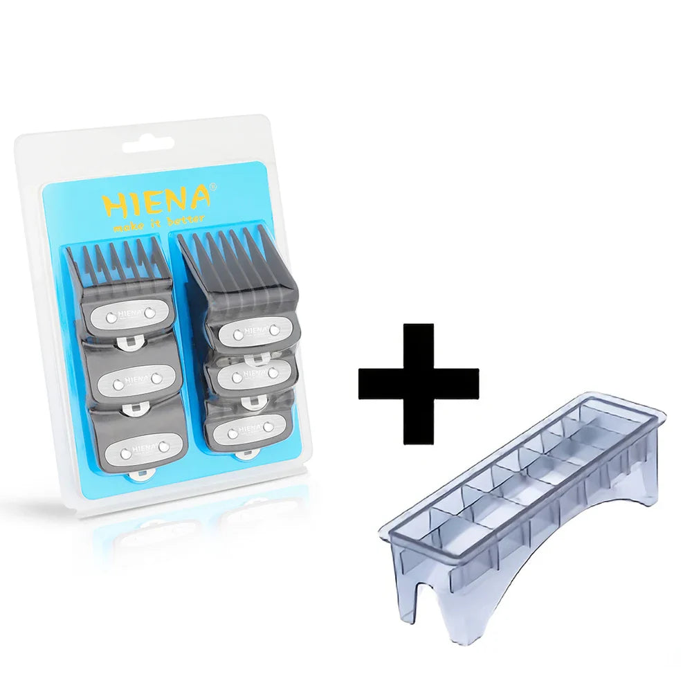 New Version Clipper Guards Set Compatible with Most Wahl Clippers with Holder Clipper Professional Hair Clipper Combs Guides