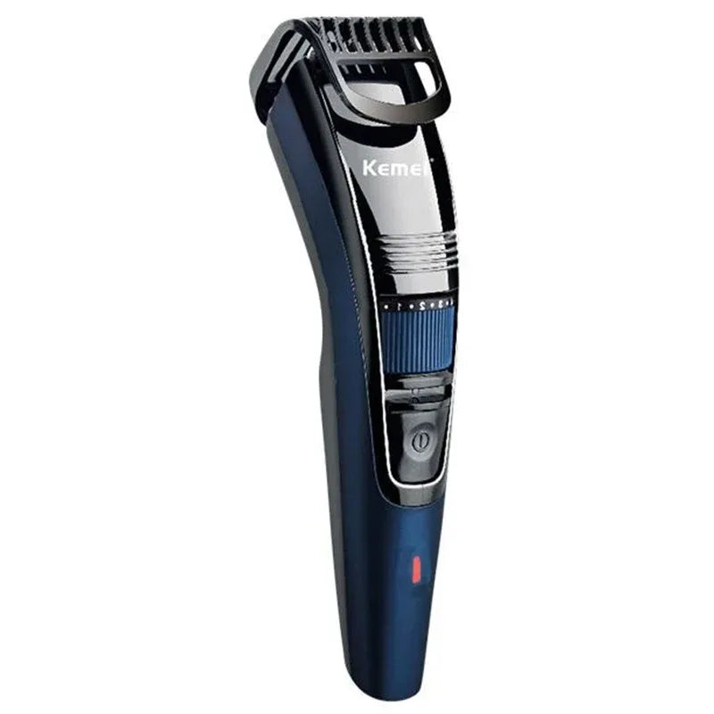 Kemei 632 0.5-10mm Adjustable Beard Hair Trimmer for Men Face Hair Cutting Machine Rechargeable Mustache Stubble Hair Clipper