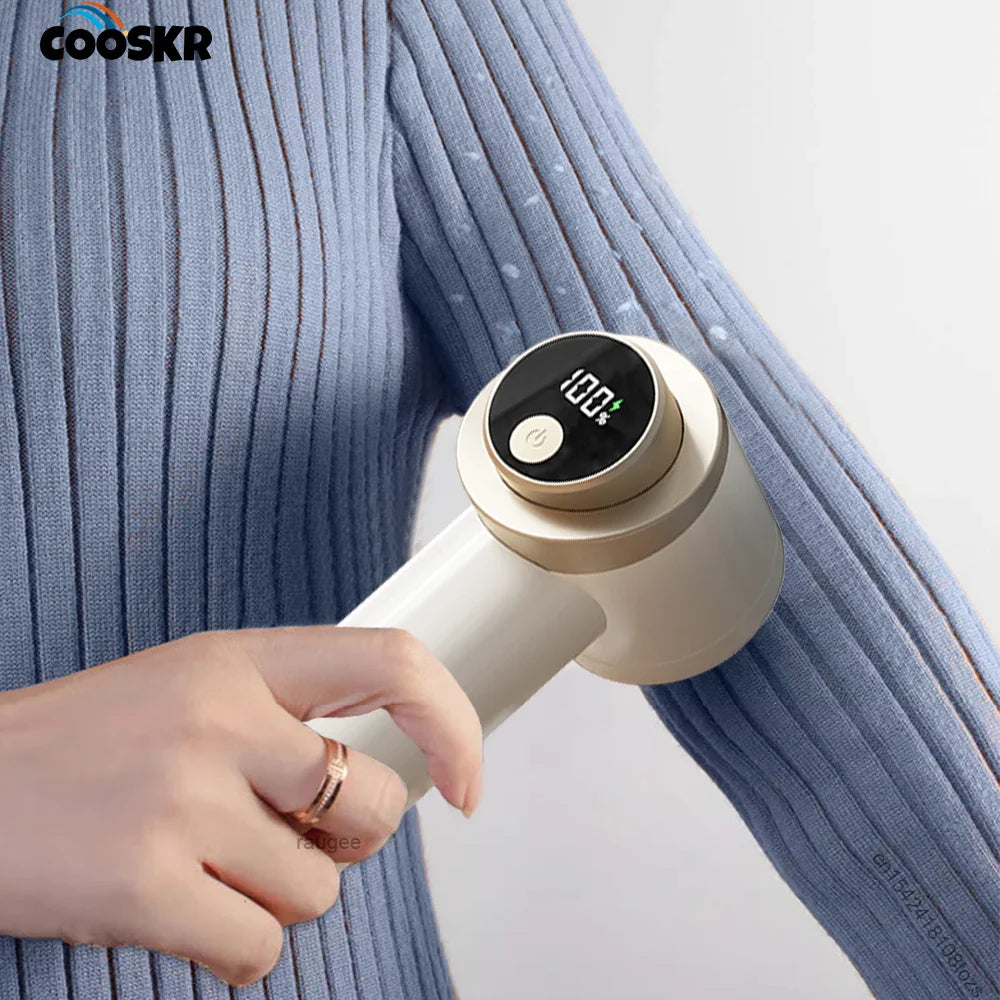 Lint Remover USB Rechargeable Electric Pellet Fluff Remover Mini Portable Sweater Hair Ball Lint Trimmer Clothes Fabric Shaver