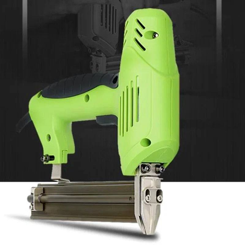 220V Electric Nail Gun Nailing Stapler Shooter Stapler Gun Woodworking Nail Gun Accessories Pneumatic Gun Nail F30 Straight Nail
