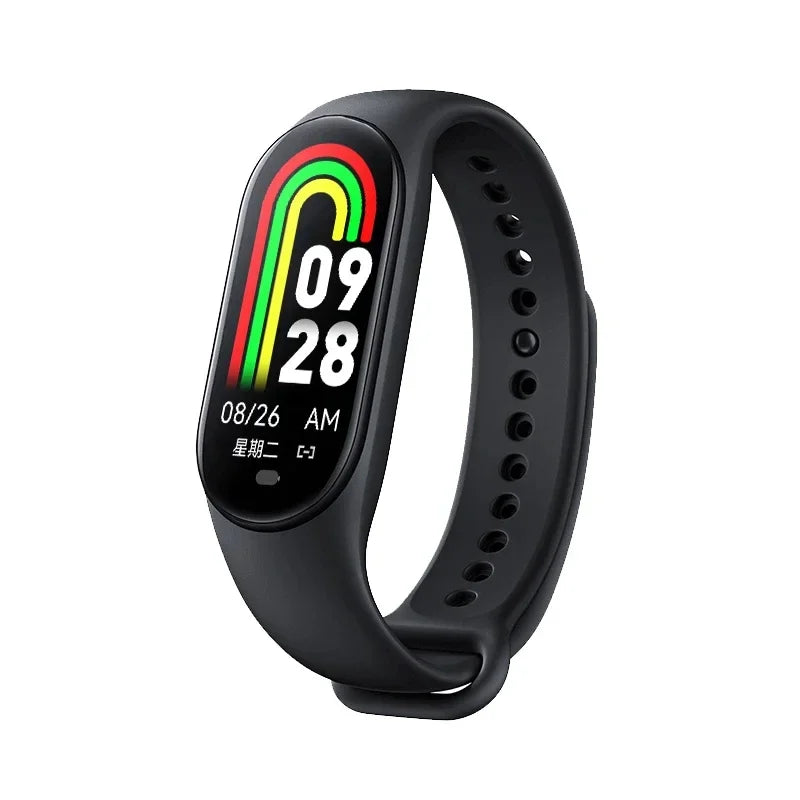 2025 New M8 Band Smart Watch Men Women Smartwatch Heart Rate Sports Fitness Tracking Bracelet Smartband Watche For Android Apple