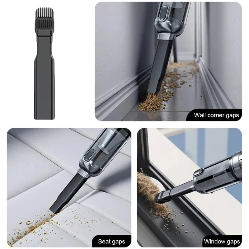 17000PA Car Vacuum Cleaner with Brushless Motor Handheld Vacuum Portable Cordless Compressed Air Duster for Car Home Office Pet