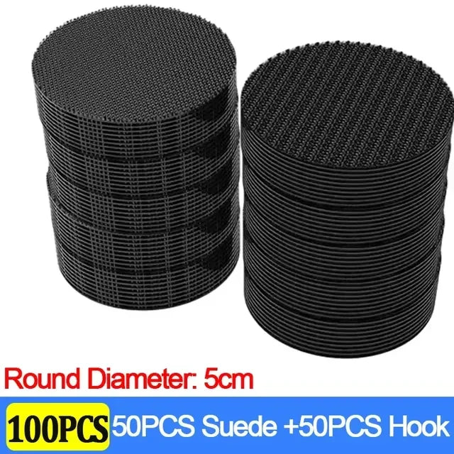 Carpet Fixing Stickers 100/2pcs Double High Adhesive Car Fixed Patches Non-slip Mat Home Floor Foot Mats Non-slip Grip Tapes New