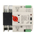 AC110V 100A Dual Power Automatic Transfer Switch 35mm Rail Mounting 2P ATS Generator Transfer Changeover Switch