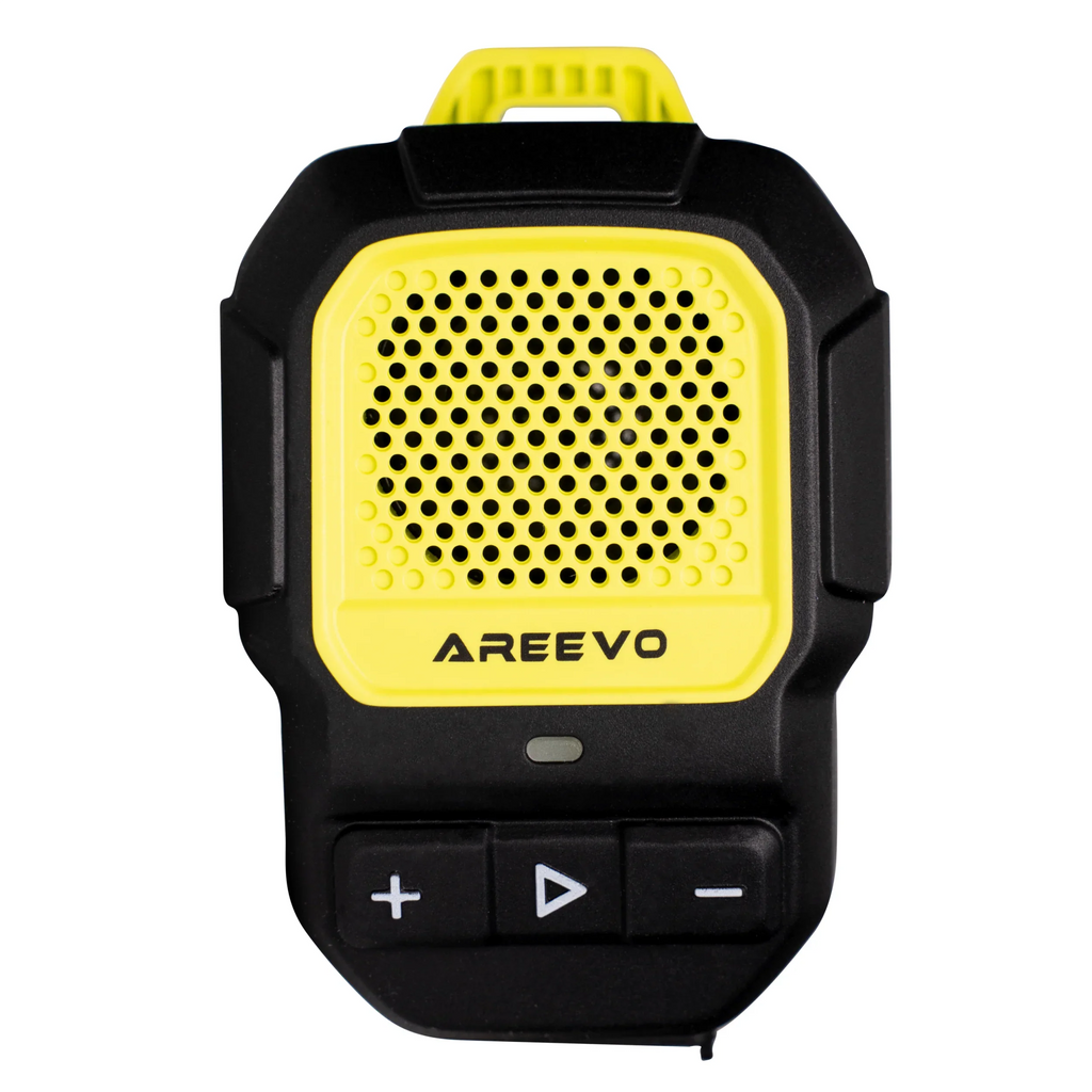 AREEVO PocketCLIP Wearable Speaker, IP67 Waterproof Bluetooth Speaker Clip-on Wireless Portable Speaker Hifi Stereo 10h Playtime