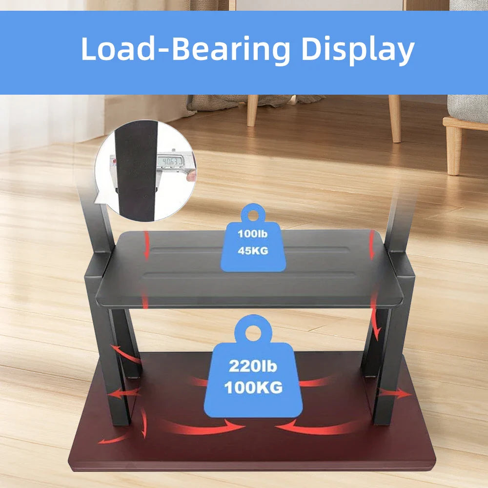 Mobile TV Cart, Rolling TV Stand for 32-75inch TVs with Lockable Wheel,Height Adjustable TV Stand with Wheels Max VESA 600x400mm