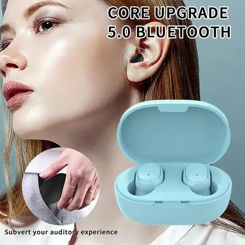 A6S original TWS Wireless bluetooth headset 5.0 Earphone sport Earbuds Headset With Mic For Xiaomi Samsung Huawei LG smartphone