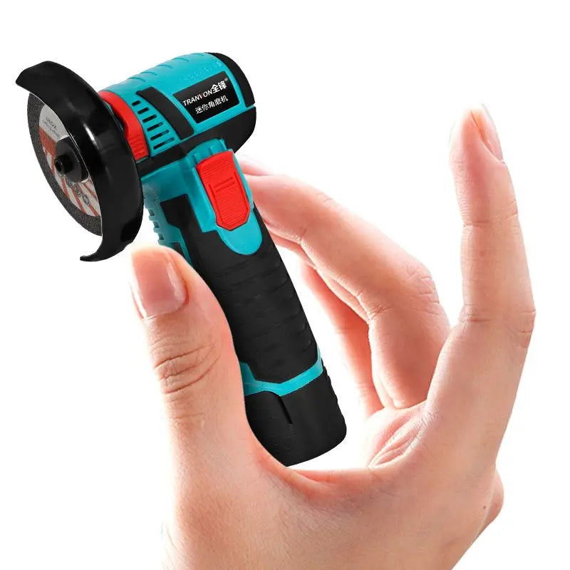 12V brushless/wire drawing Angle grinder 1PCS lithium battery 450W 18500Rpm cordless mini polishing machine cutting and grinding
