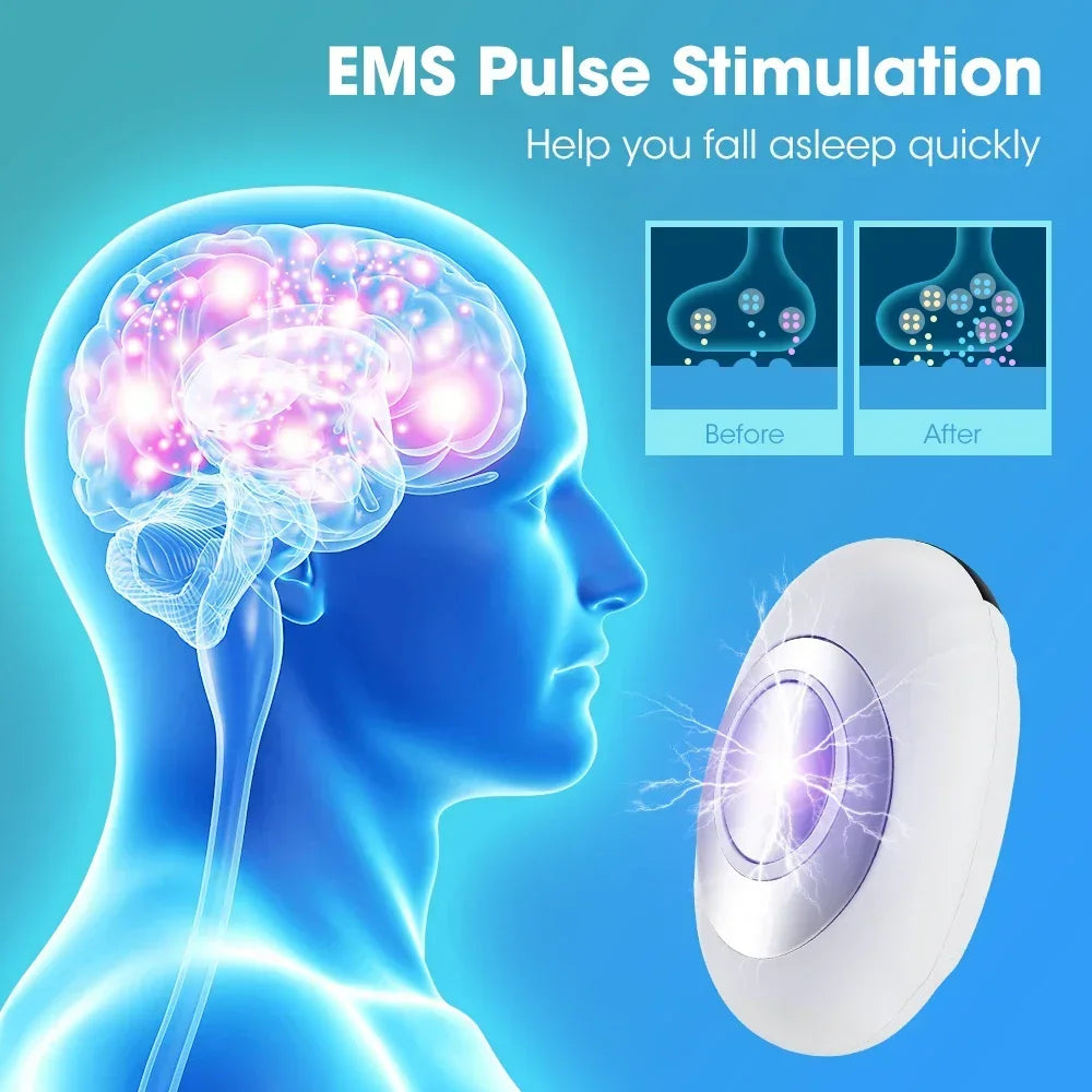 Handheld CES  Sleep Aids Insomnia Device Pulse Egg Relieve Mental Tension Stress Eliminate Anxiety Depression Treatment Health