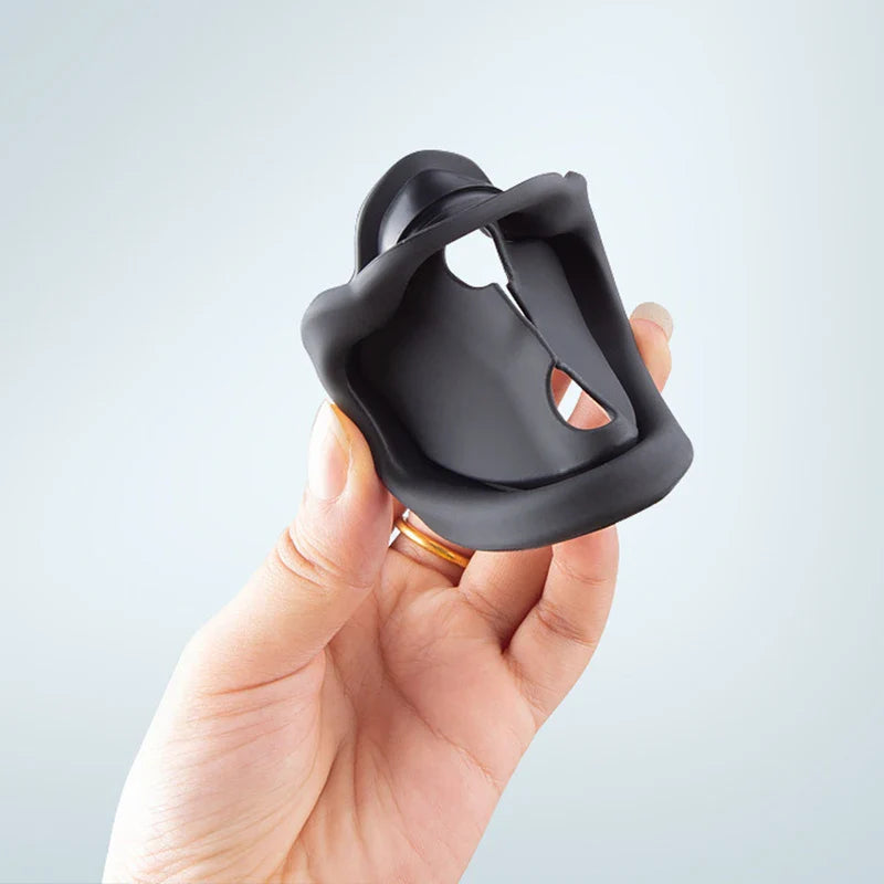Door Silent Shock Absorbing Pad Silicone Door Lock Protective Cover Modification Accessories For Tesla Model 3 Model Y