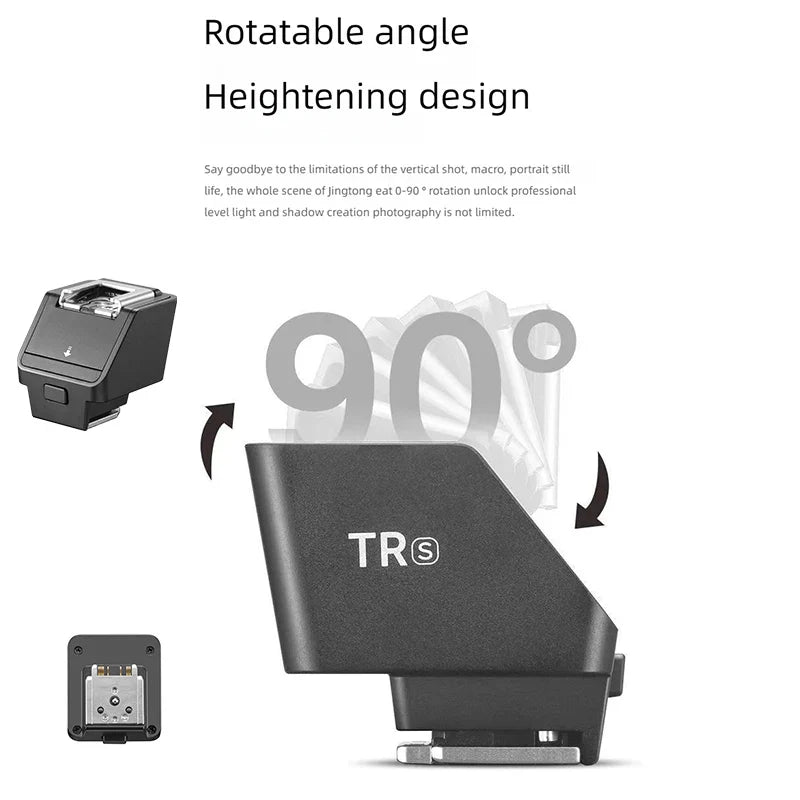 Godox TR flash hot shoe height increasing seat it30Pro external high pad hot shoe converter suitable for Shenniu mini flash iM30