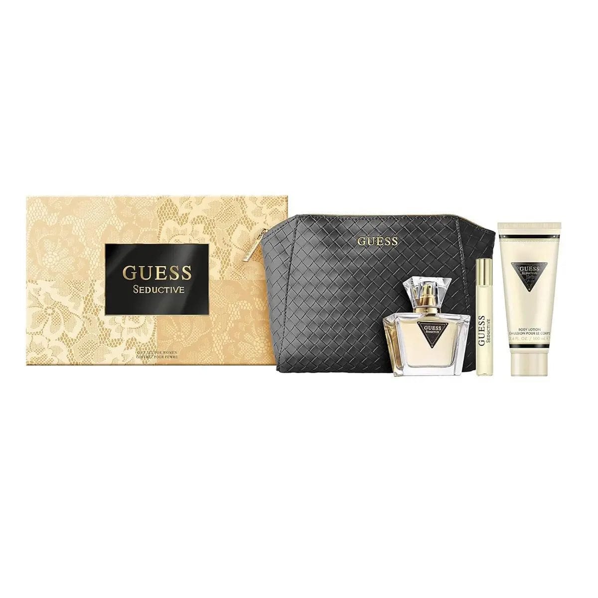 Seductive By Guess For Women 4Pcs Set EDT Spray
