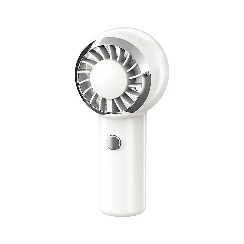 2025 New Handheld Mini Fan with 3 Level Speeds, Strong Wind, USB Pocket Fan Rechargeable, Easy Storage, Perfect for Outdoor Use.