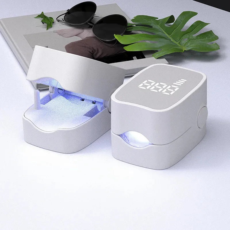 Nail Fungus Cleaning Light Device for Onychomycosis USB Charge Nail Fungus Laser  Infrared Blue Light NailSalon