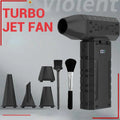 130000RPM Mini Air Blower Brushless Motor Powerful Dust Blower Battery Display LED Lighting Portable Rechargeable Turbo Fan Jet