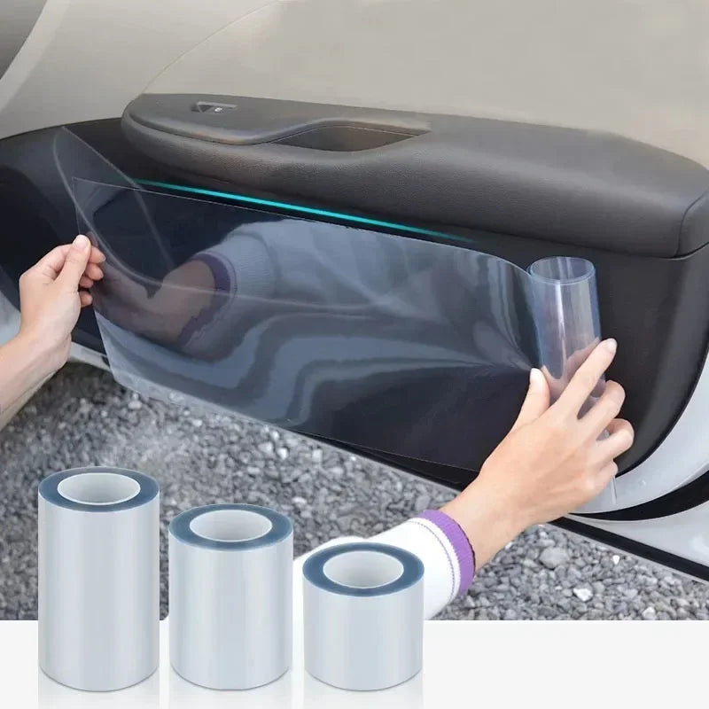 Car Protective Film Anti-scratch Cars Skin Transparent Protection Film Waterproof Car Sticker Covering Stratchproof Multi-Use