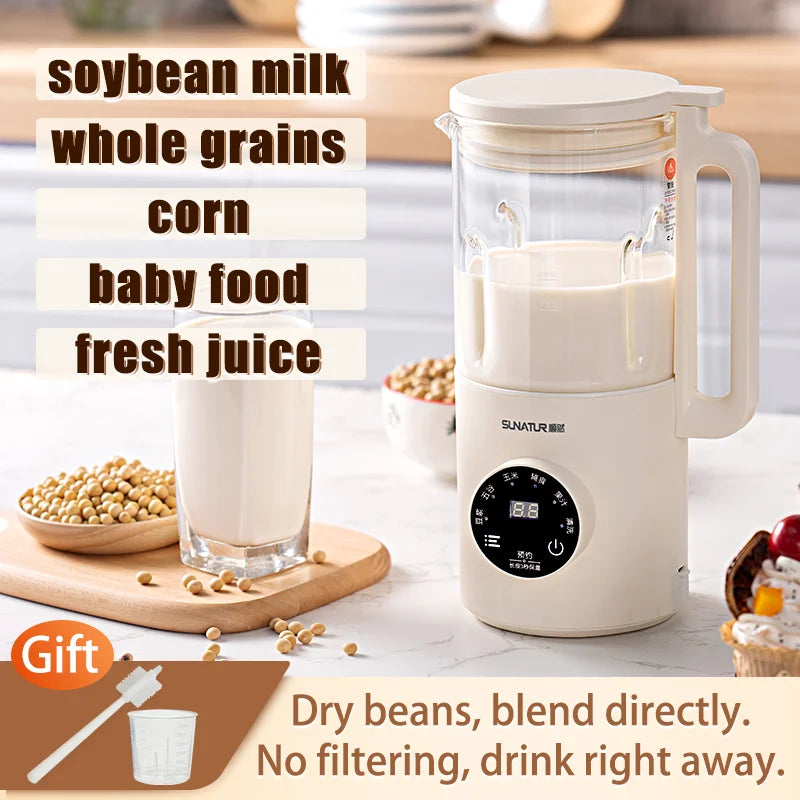 SUNATUR 2025 New Mini Blender Multifunctional Soy Milk Maker Automatic Home Use Philippines
